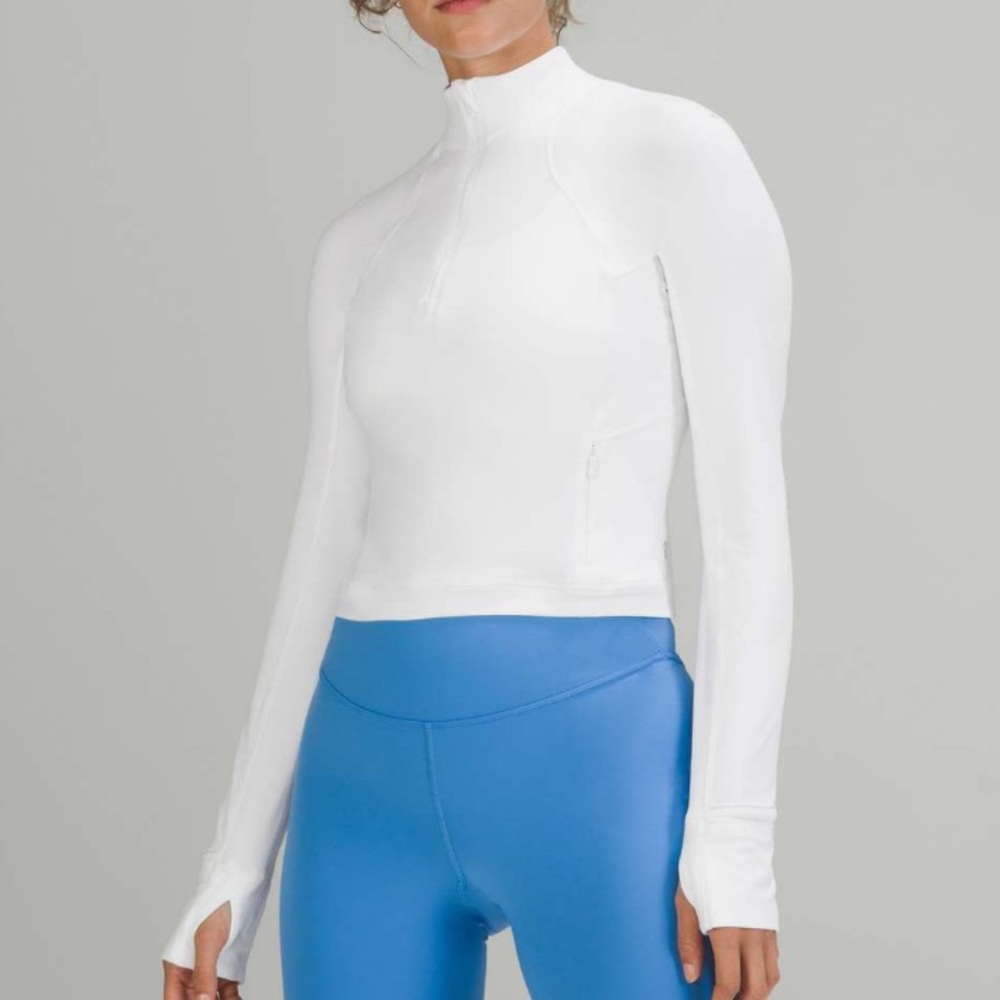 lululemon It’s Rulu Run Cropped Half Zip